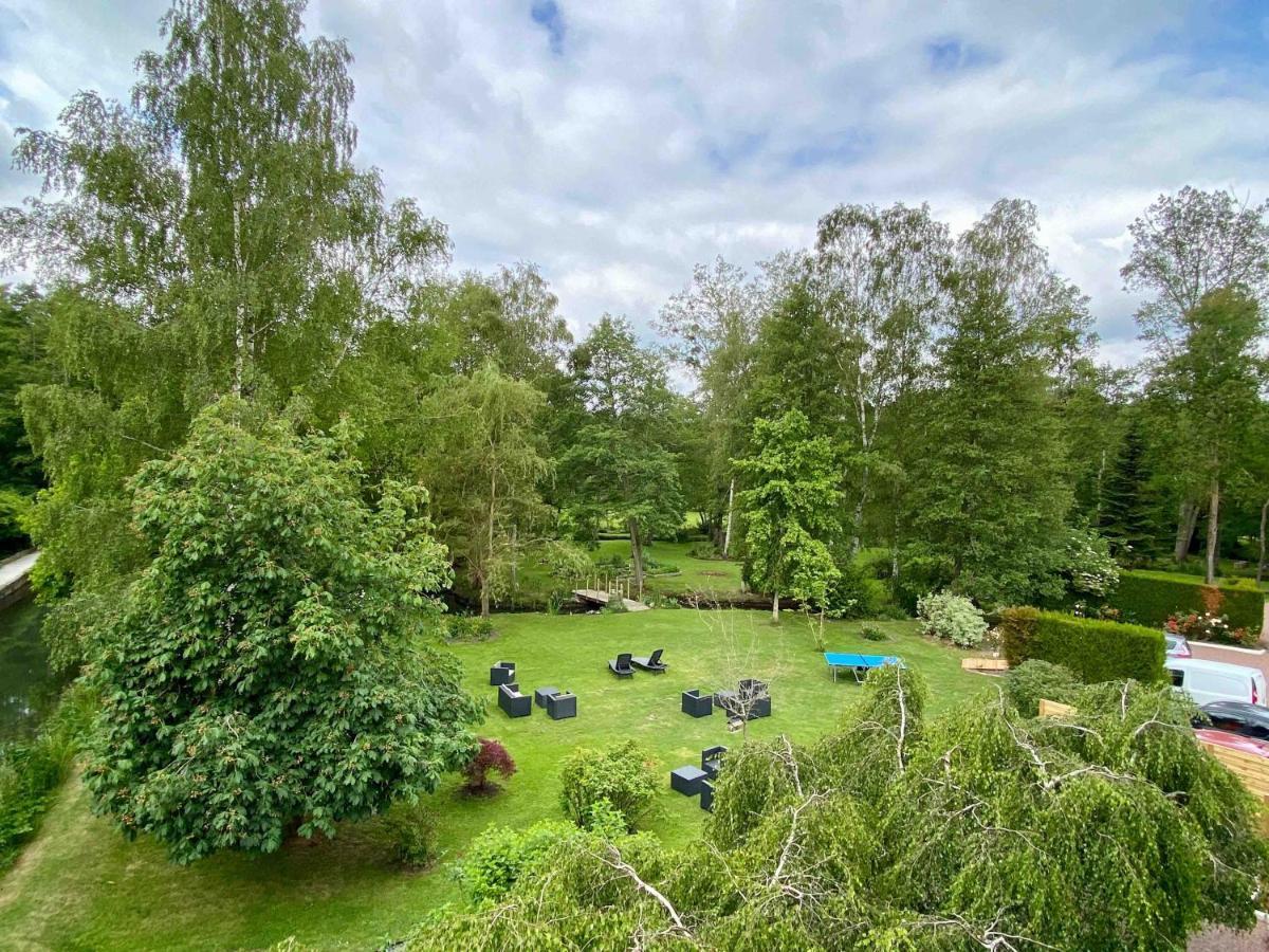 Le Moulin Fouret Hotel Saint-Aubin-le-Vertueux ภายนอก รูปภาพ