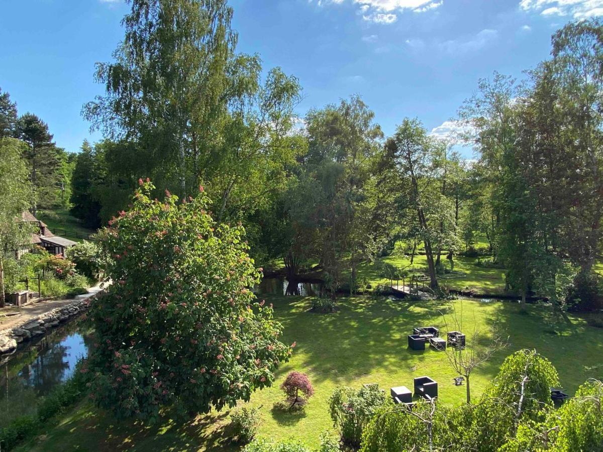 Le Moulin Fouret Hotel Saint-Aubin-le-Vertueux ภายนอก รูปภาพ